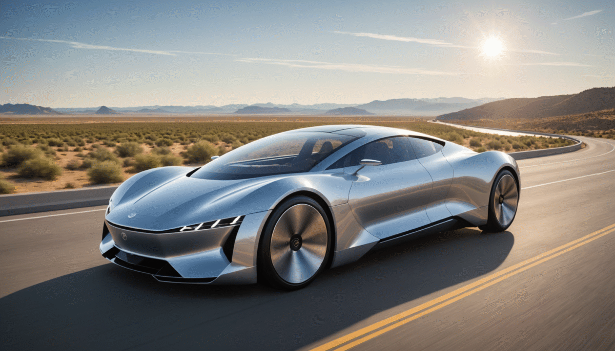 découvrez la voiture solaire révolutionnaire qui promet une autonomie de 1 600 km, un projet ambitieux nécessitant un investissement de 65 millions de dollars pour devenir réalité.